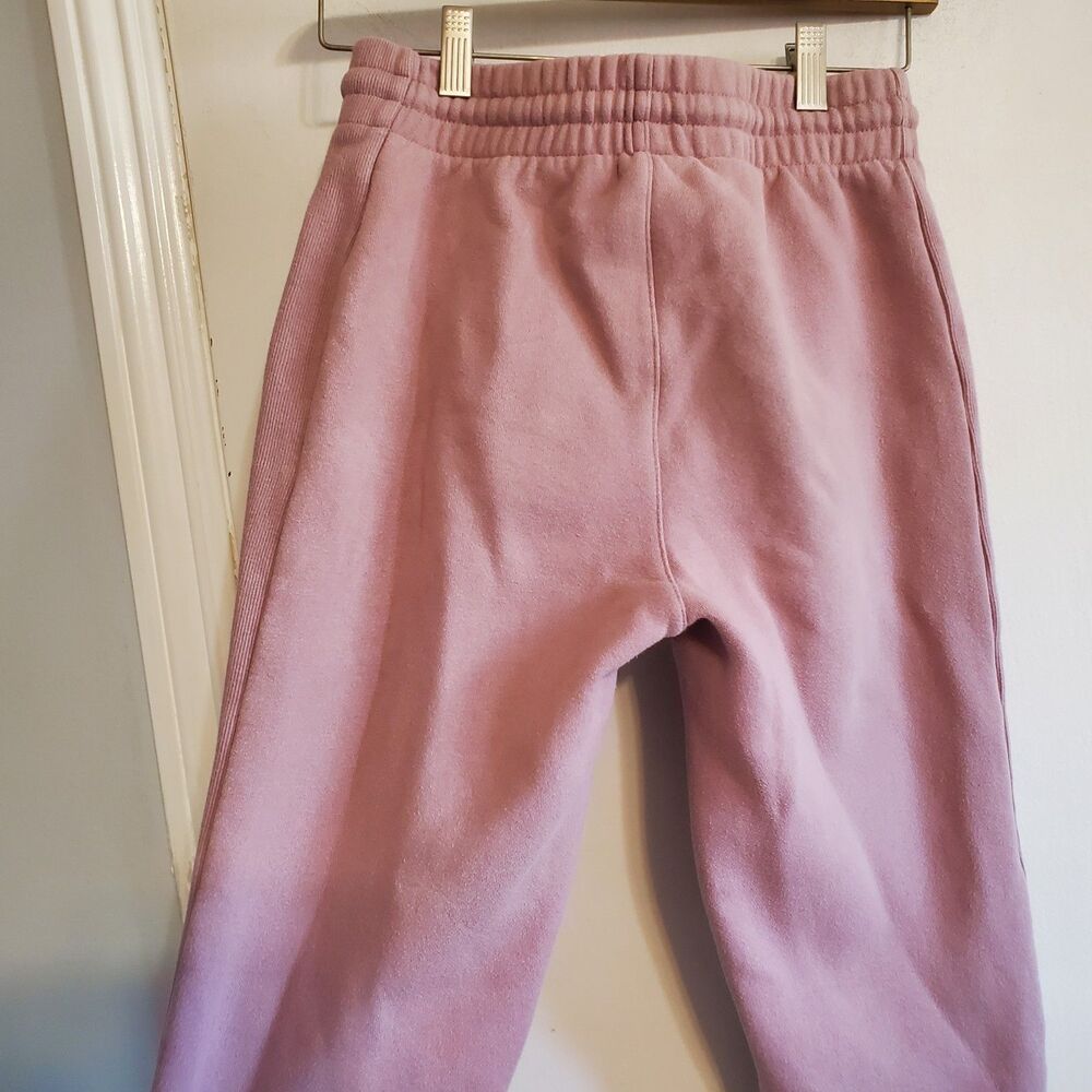 Aritzia TNA Sweatfleece Boyfriend Fit sweatpants Jogger Size XS Cozy loungewear - Picture 6 of 10